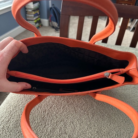 GREAT CONDITION Furla bag - FUN & FLIRTY Salmon Pink!! - Picture 4 of 5